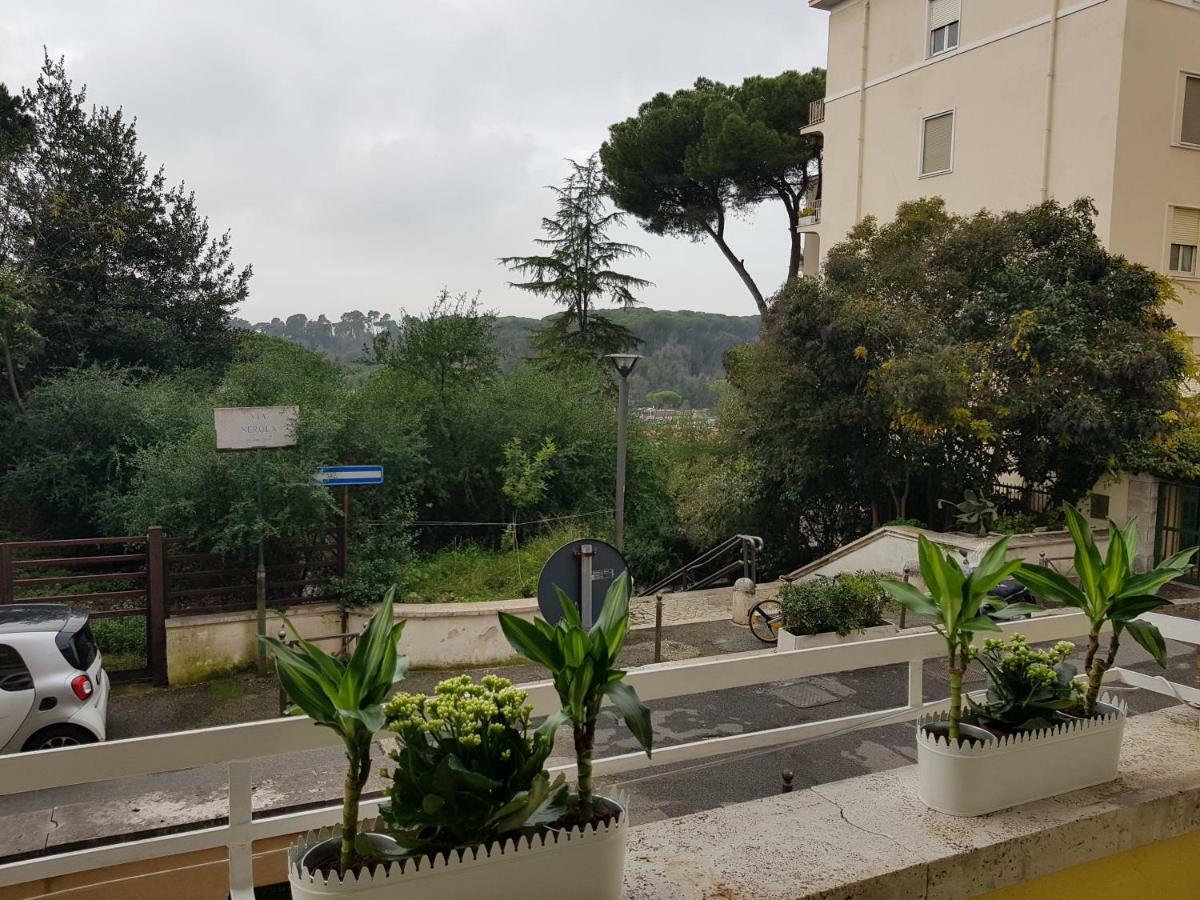 Appartamento Luminoso Con Vista Su Villa Ada 로마 외부 사진
